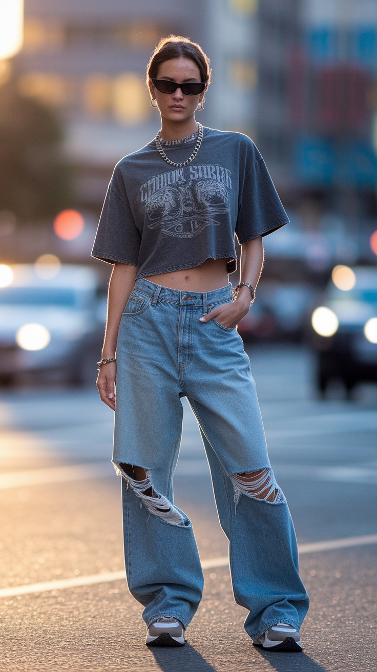 2000s Fashion Low Rise Jeans: A Nostalgic Comeback outfit idea