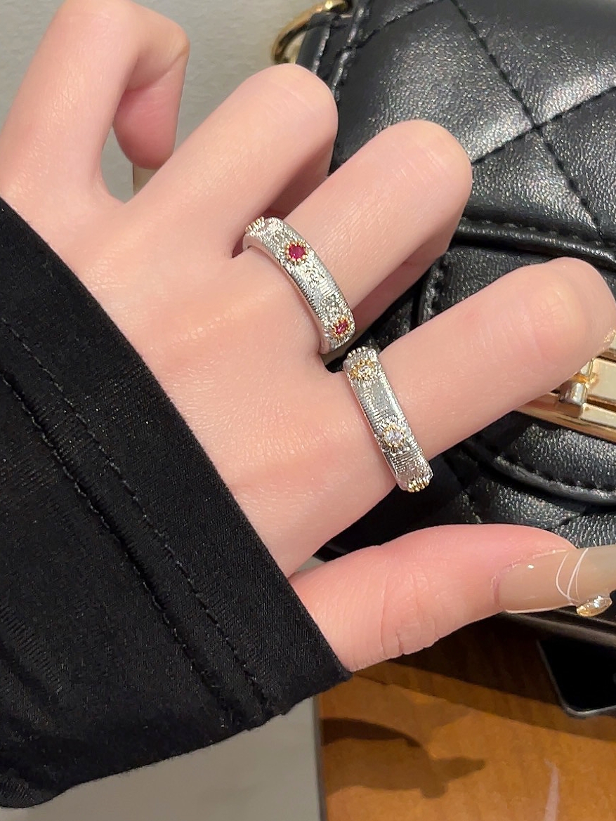 2025 Gold-Plated Snowflake Gemstone Ring for Women, Light Luxury Open-Set Zircon Trendy Fashion Accessory 2025 Gold-Plated Snowflake Gemstone Ring for Women, Light Luxury Open-Set Zircon Trendy Fashion Accessory