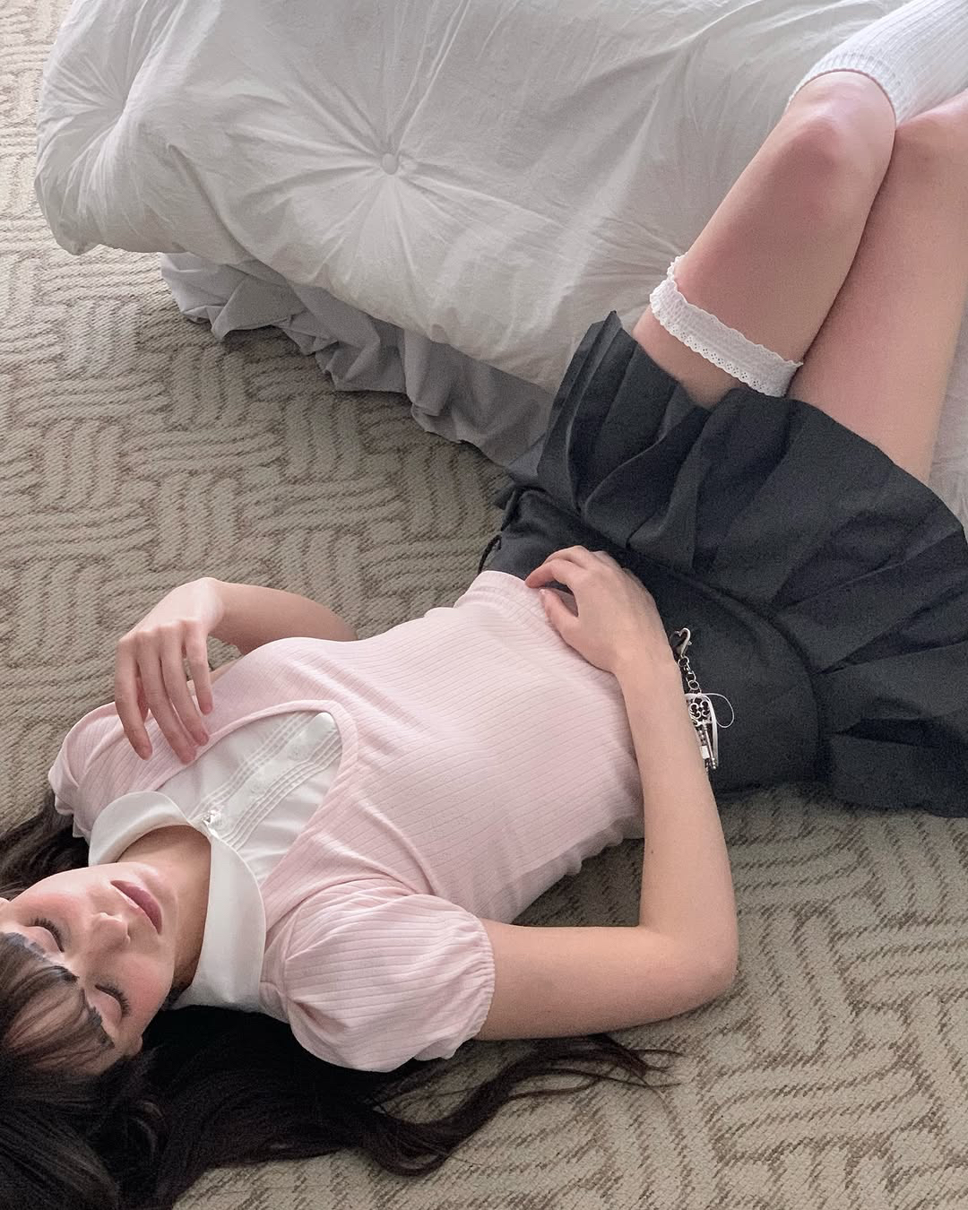 2025 Summer College Style Color Block Short Sleeve T-Shirt with Doll Collar - Trendy Fake Two-Piece Design 2025 Summer College Style Color Block Short Sleeve T-Shirt with Doll Collar - Trendy Fake Two-Piece Design