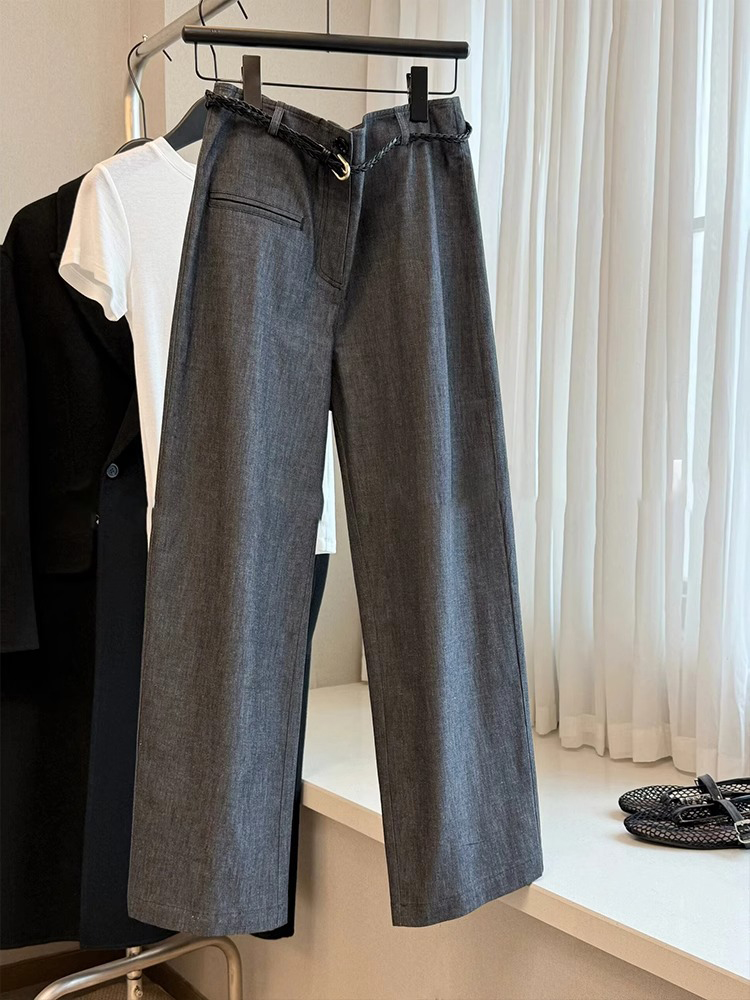 2025 Summer Plus Size High-Waisted Loose Wide-Leg Jeans for Women - Versatile Pear-Shaped Commuter Trousers 2025 Summer Plus Size High-Waisted Loose Wide-Leg Jeans for Women - Versatile Pear-Shaped Commuter Trousers