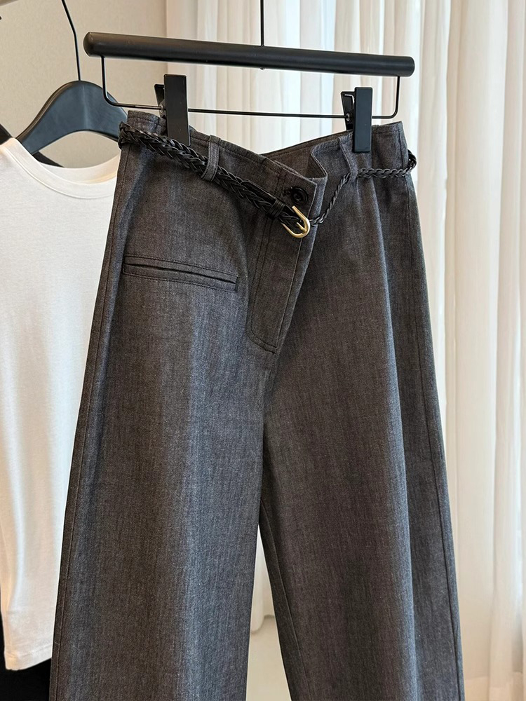 2025 Summer Plus Size High-Waisted Loose Wide-Leg Jeans for Women - Versatile Pear-Shaped Commuter Trousers 2025 Summer Plus Size High-Waisted Loose Wide-Leg Jeans for Women - Versatile Pear-Shaped Commuter Trousers
