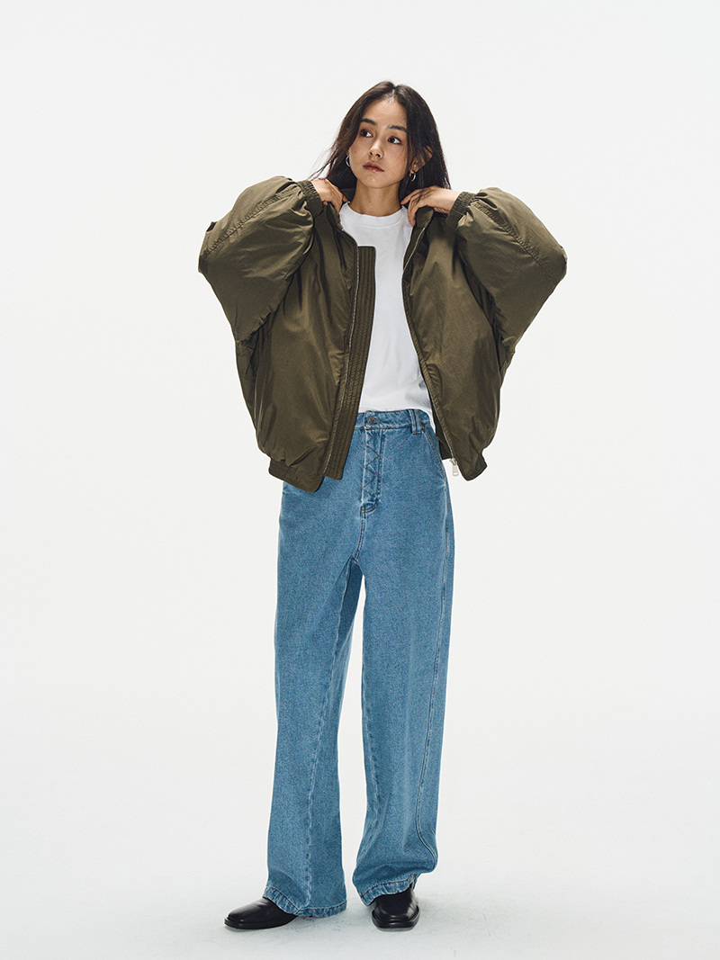 2025 Women's Oversized Military Green Pilot Down Jacket – Trendy American-Style Puffer Coat 2025 Women's Oversized Military Green Pilot Down Jacket – Trendy American-Style Puffer Coat