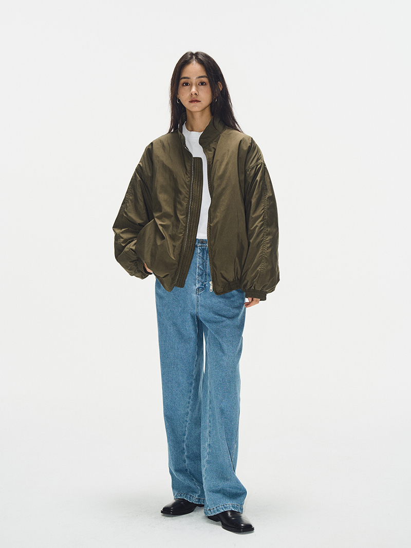 2025 Women's Oversized Military Green Pilot Down Jacket – Trendy American-Style Puffer Coat 2025 Women's Oversized Military Green Pilot Down Jacket – Trendy American-Style Puffer Coat