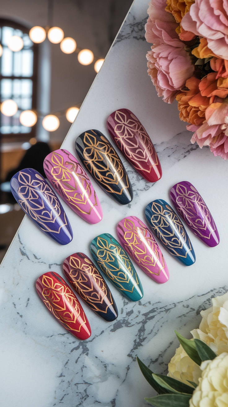 3d nail designs unique