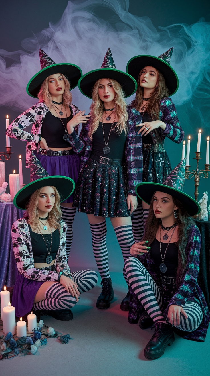 90s Witch Aesthetic Outfits for Modern Witchy Vibes outfit idea
