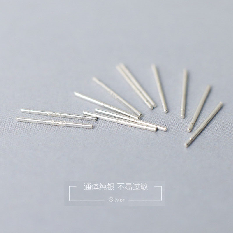 925 Sterling Silver Ear Sticks - Minimalist Unisex Ear Needles for Daily Care, Anti-Closing Ear Plugs for Ear Holes and Bones 925 Sterling Silver Ear Sticks - Minimalist Unisex Ear Needles for Daily Care, Anti-Closing Ear Plugs for Ear Holes and Bones
