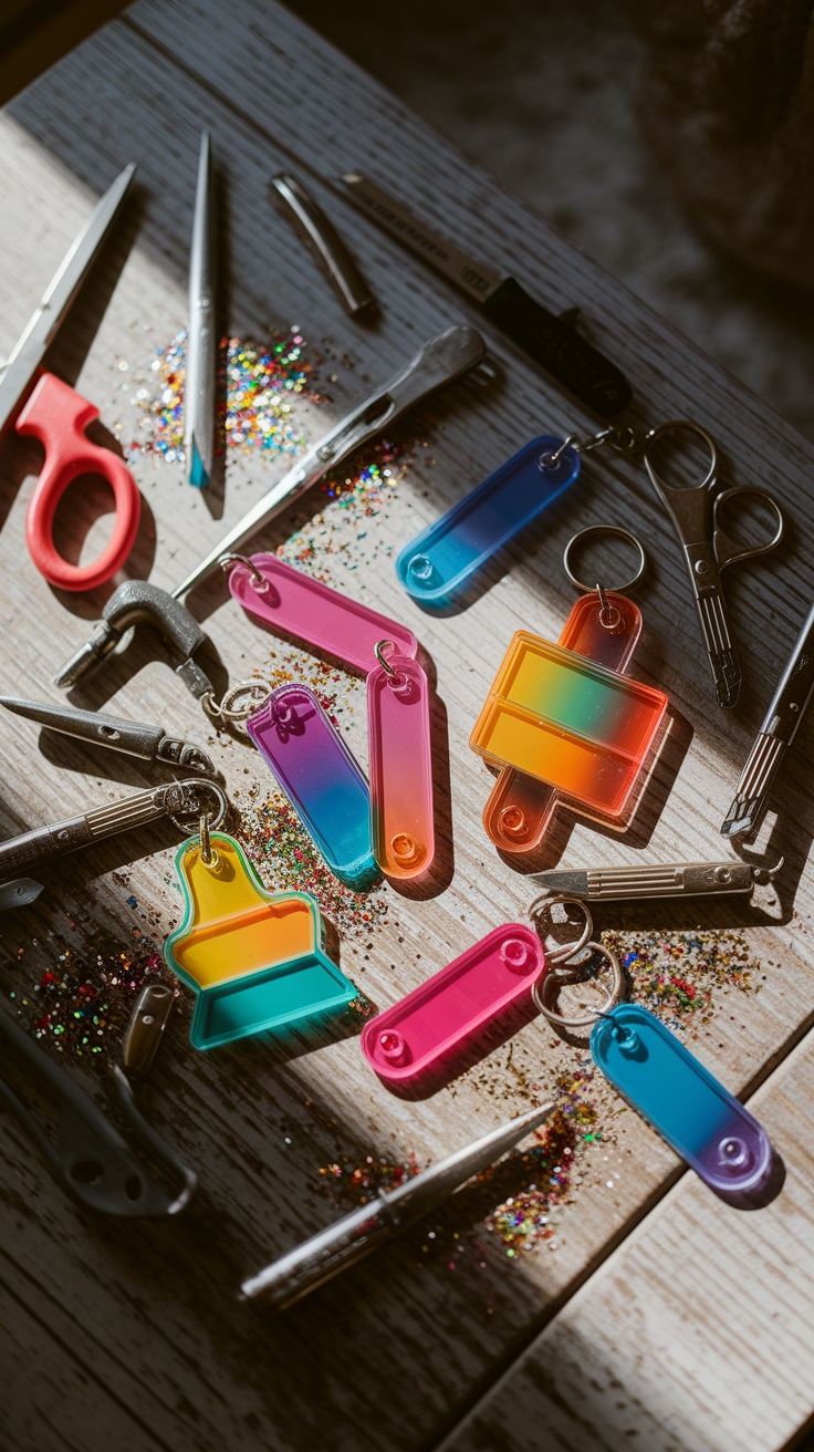 Acrylic Keychain Ideas DIY for a Unique Key Accessory outfit idea