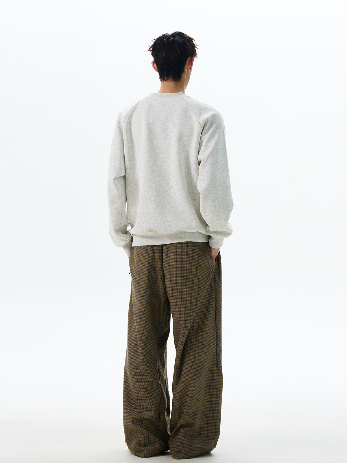 American Retro Clean Fit Round Neck Sweatshirt - Trendy Versatile Loose Sports Jersey Top for Y2K Style and Casual Wear American Retro Clean Fit Round Neck Sweatshirt - Trendy Versatile Loose Sports Jersey Top for Y2K Style and Casual Wear