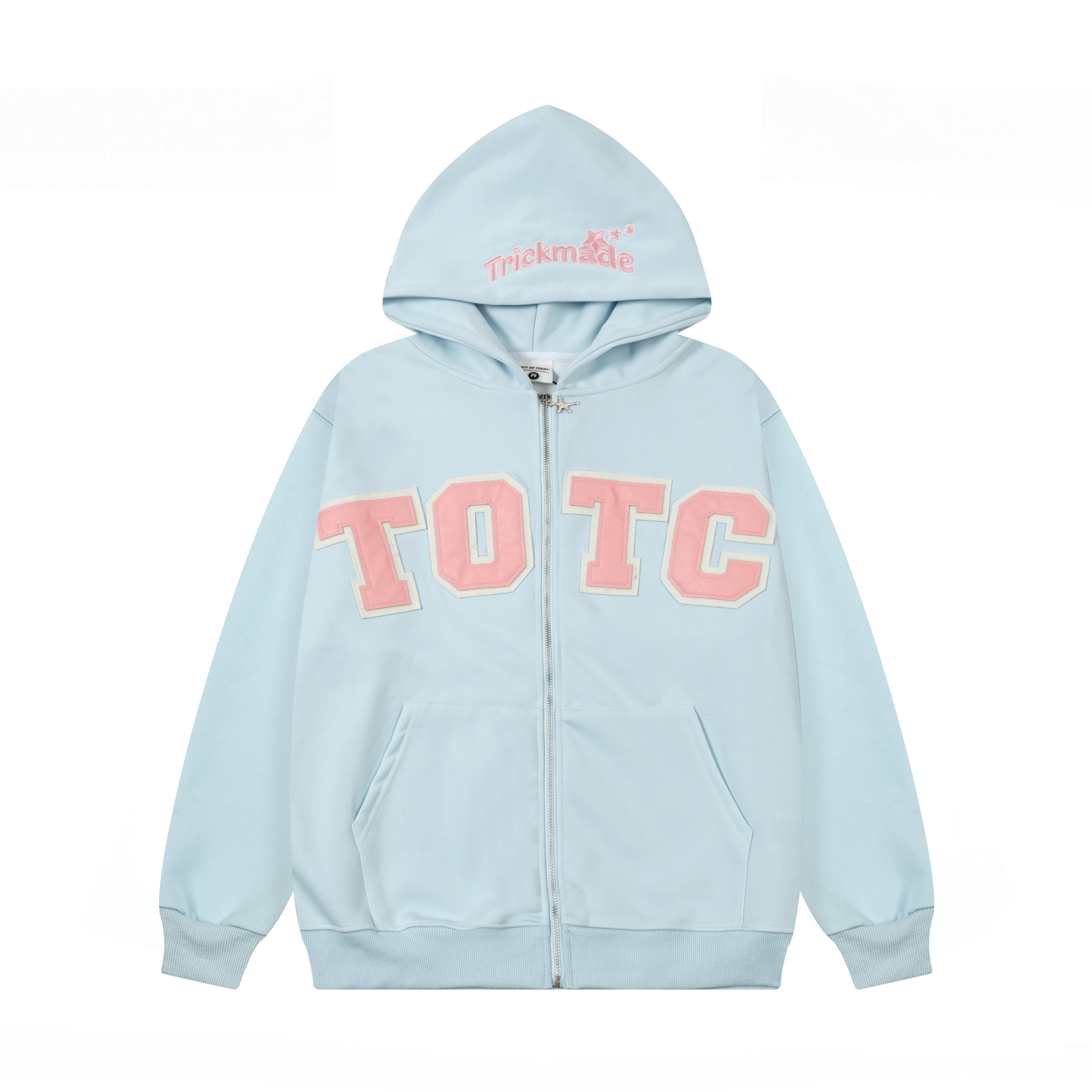 American Retro Patch Leather Embroidered Hoodie Zip-Up Cardigan Jacket - Trendy Autumn Fashion for a Y2K Inspired Look American Retro Patch Leather Embroidered Hoodie Zip-Up Cardigan Jacket - Trendy Autumn Fashion for a Y2K Inspired Look