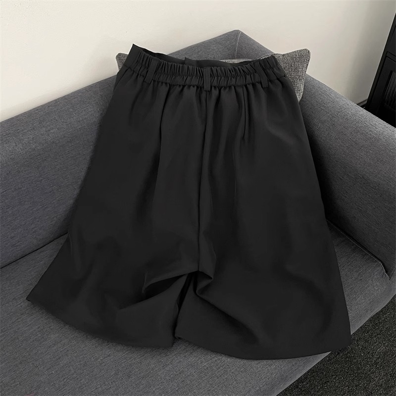 American Retro Solid Color Draped Shorts for Men and Women - Trendy Casual Loose Five-Point Summer Pants American Retro Solid Color Draped Shorts for Men and Women - Trendy Casual Loose Five-Point Summer Pants