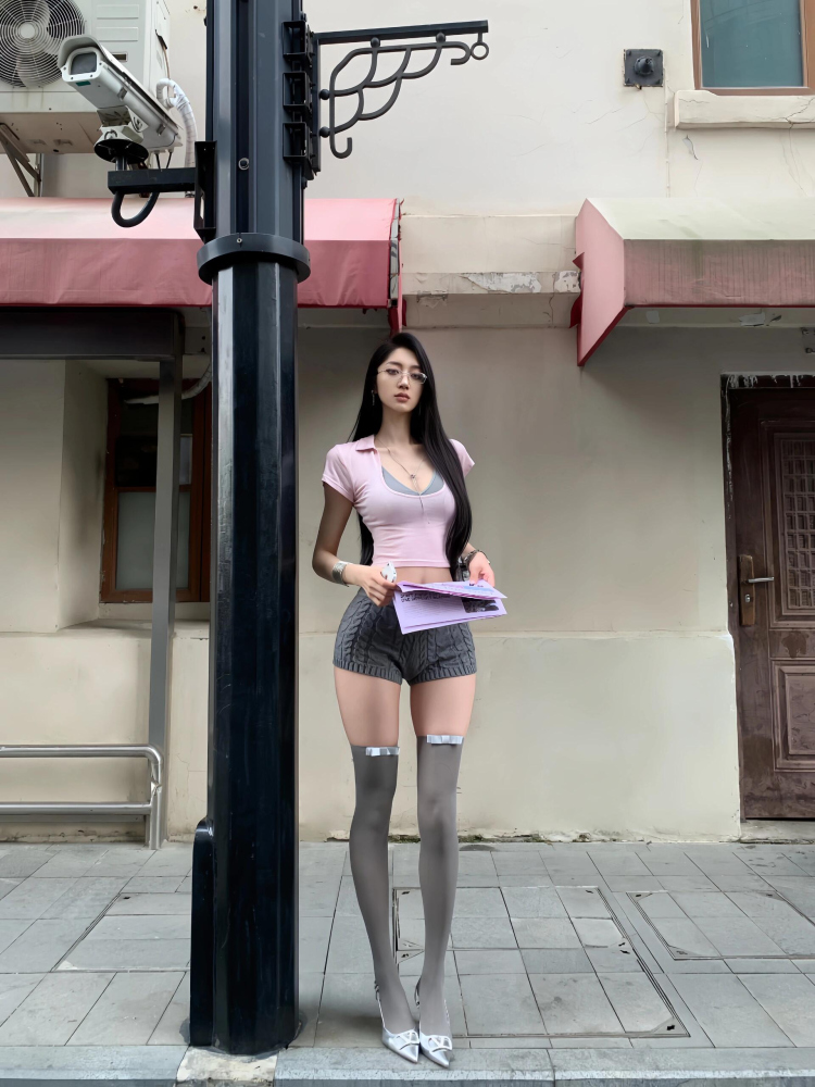 American Style Sexy U-Neck Short Sleeve Camisole Top - 2025 Slim Fit Summer Two-Piece Set for Women American Style Sexy U-Neck Short Sleeve Camisole Top - 2025 Slim Fit Summer Two-Piece Set for Women