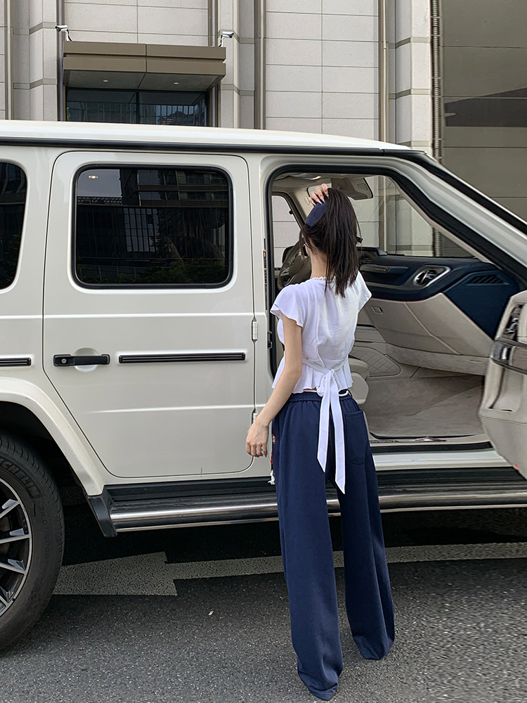 American Vintage Jazz Dance Hip-Hop Sports Pants for Women - Straight Loose Casual Long Wide-Leg Trousers for Y2K Style American Vintage Jazz Dance Hip-Hop Sports Pants for Women - Straight Loose Casual Long Wide-Leg Trousers for Y2K Style