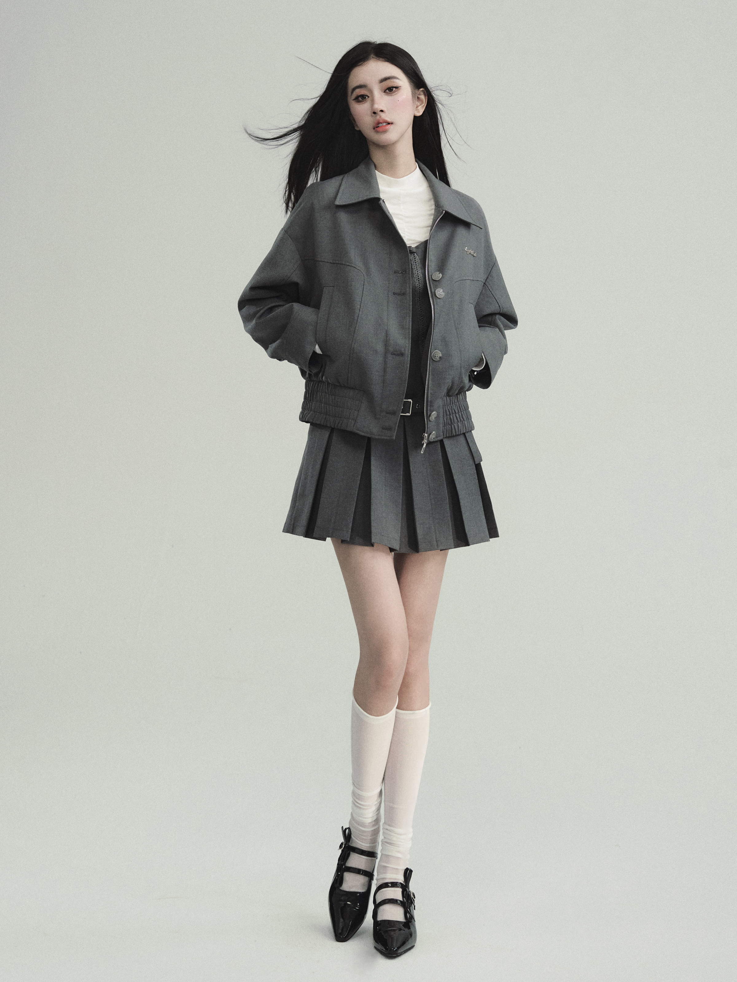 American Vintage Lapel Casual Jacket - Versatile Summer Coat with Niche Design for Effortless Style