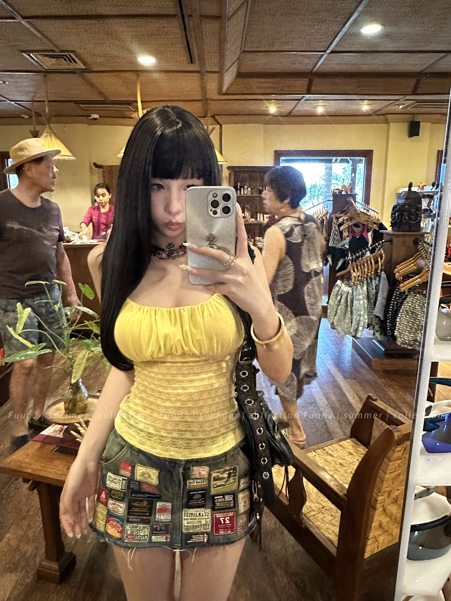 American Vintage Slim Fit Bodycon Denim Mini Skirt for Women - Sexy A-Line Summer Style American Vintage Slim Fit Bodycon Denim Mini Skirt for Women - Sexy A-Line Summer Style