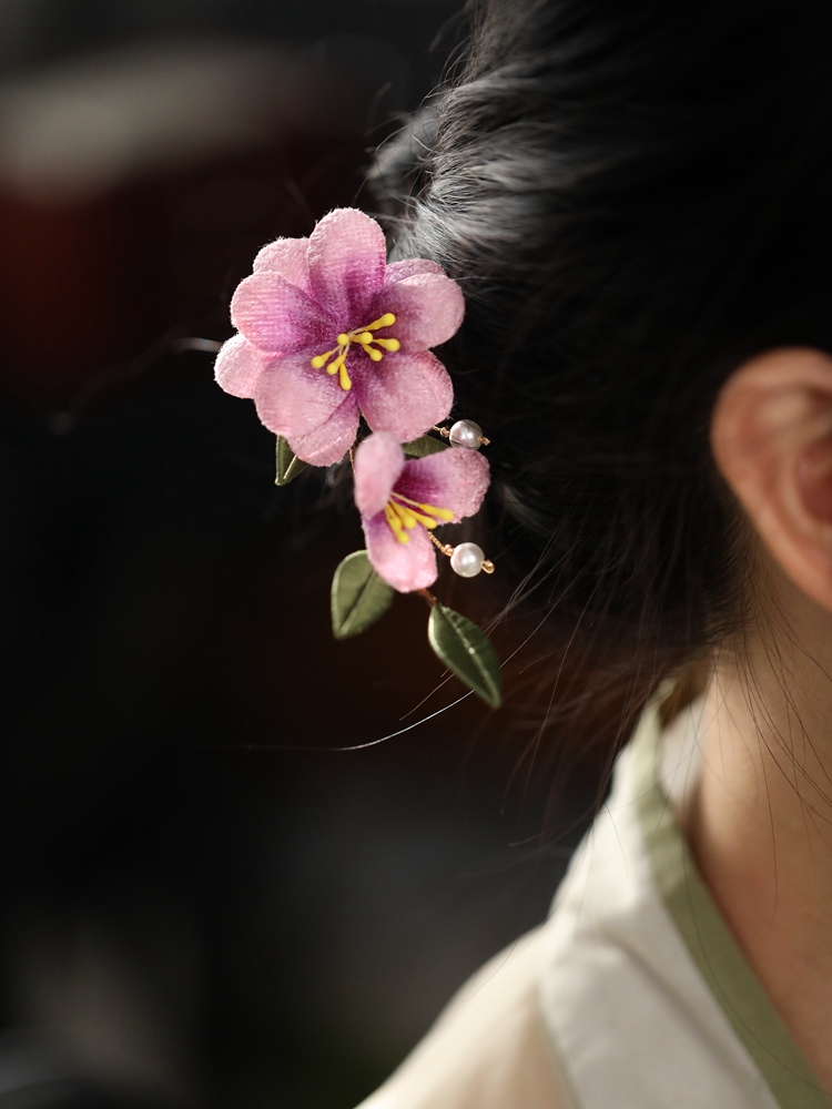 Ancient Style Qipao Hairpin - Fairy Cute Bun Hairstyle Accessories for Women, Hanfu Embellishment Ancient Style Qipao Hairpin - Fairy Cute Bun Hairstyle Accessories for Women, Hanfu Embellishment