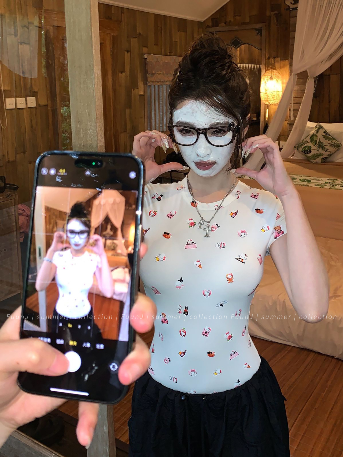 Annie Slim Fit Cartoon Print Short Sleeve T-Shirt for Women - Versatile Round Neck Summer Top, Perfect for Y2K and Casual Style Annie Slim Fit Cartoon Print Short Sleeve T-Shirt for Women - Versatile Round Neck Summer Top, Perfect for Y2K and Casual Style