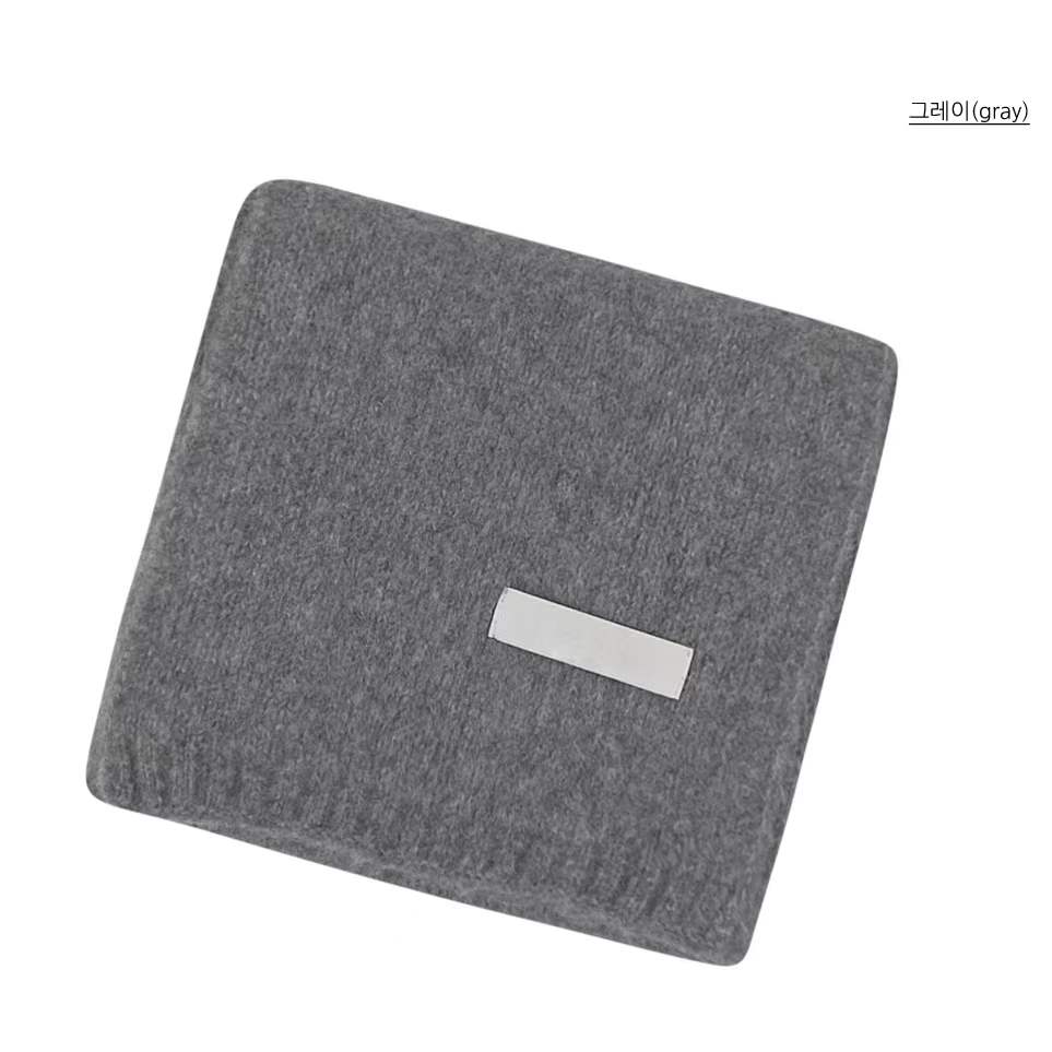 Antique White Cotton Candy Knitted Scarf Neck Warmer - Autumn Winter Wool Blend, Korean Style Fashion Accessory Antique White Cotton Candy Knitted Scarf Neck Warmer - Autumn Winter Wool Blend, Korean Style Fashion Accessory