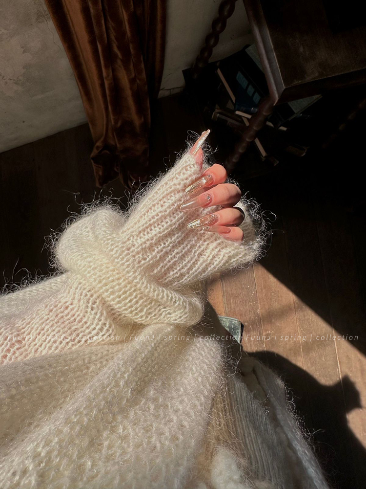 Apricot Loose Cardigan Sweater Coat for Women - Slim Fit Thin Knitted Top in Lazy Style, Perfect for 90s and Y2K Fashion Lovers Apricot Loose Cardigan Sweater Coat for Women - Slim Fit Thin Knitted Top in Lazy Style, Perfect for 90s and Y2K Fashion Lovers