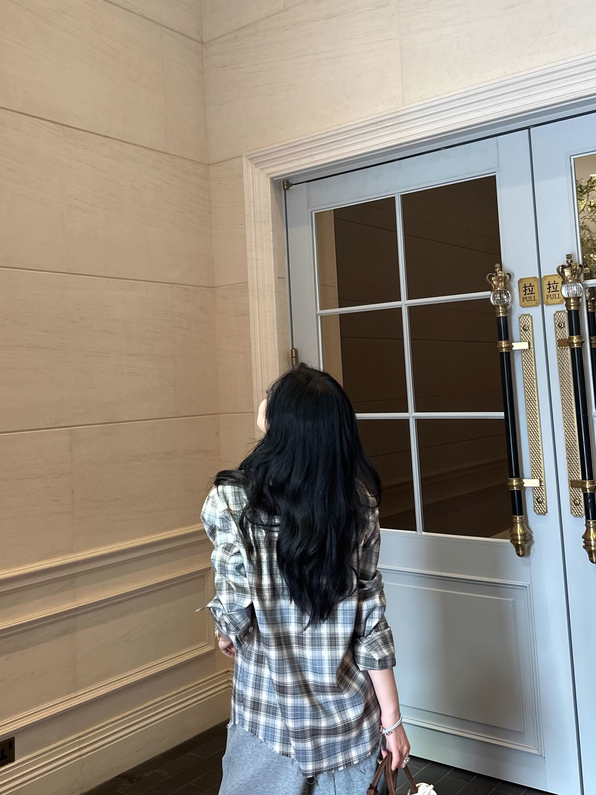 Autumn Blue-Gray Plaid Shirt - Youthful Campus Style, Vintage-Inspired, Perfect for 90s and Y2K Fashion Trends Autumn Blue-Gray Plaid Shirt - Youthful Campus Style, Vintage-Inspired, Perfect for 90s and Y2K Fashion Trends