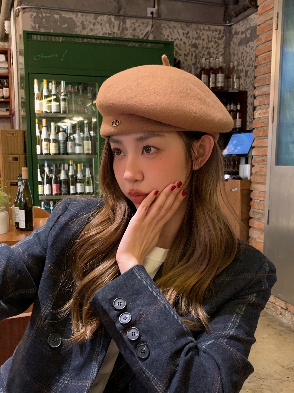 Autumn Winter Women's Australian Wool Beret - French Vintage Painter Hat, Flattering Face Shape, Trendy High-End Style Autumn Winter Women's Australian Wool Beret - French Vintage Painter Hat, Flattering Face Shape, Trendy High-End Style