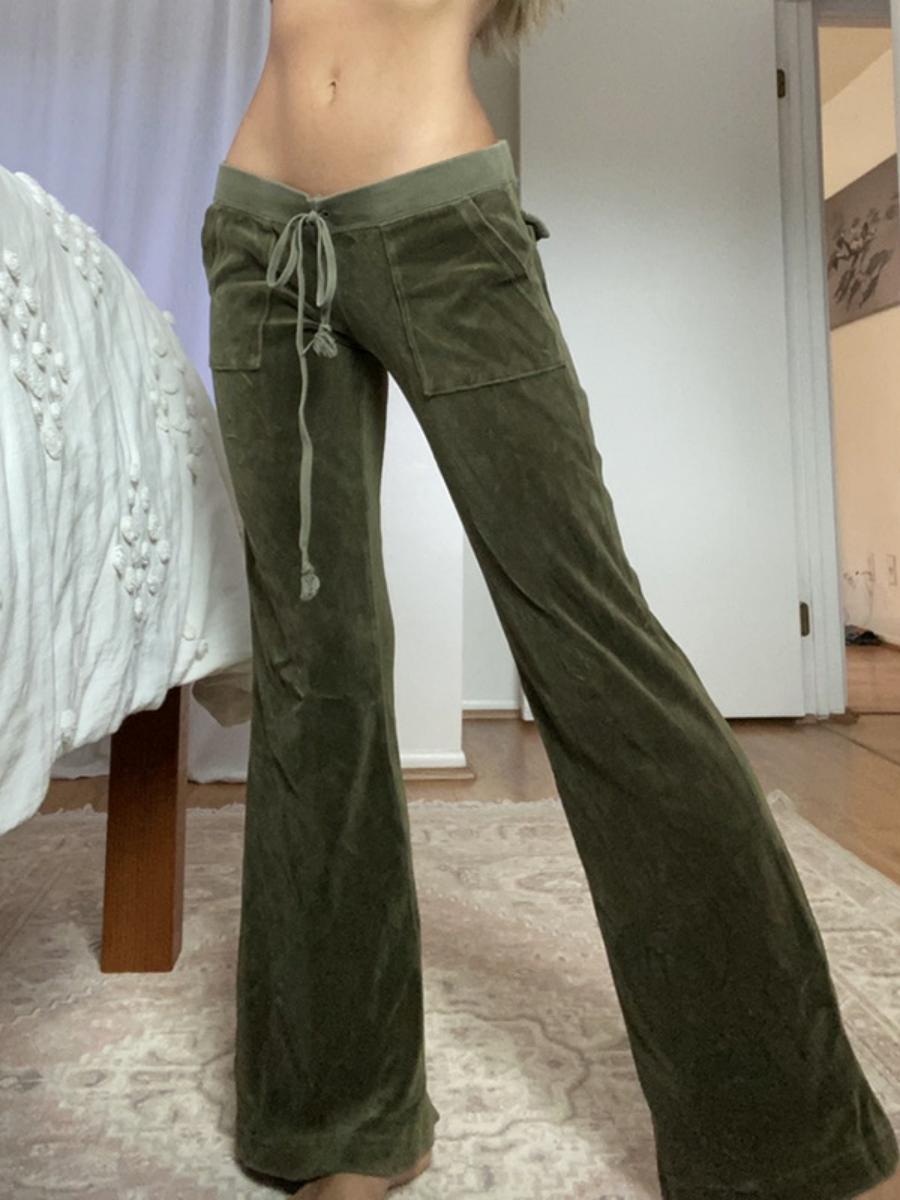 Autumn Winter Women's Velvet Hooded Zipper Jacket & Flared Pants Set - Stylish Two-Piece Outfit for Trendy Looks Autumn Winter Women's Velvet Hooded Zipper Jacket & Flared Pants Set - Stylish Two-Piece Outfit for Trendy Looks