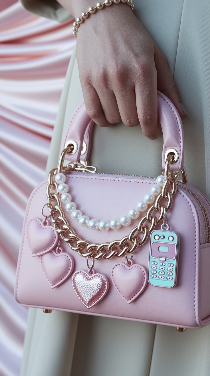 Fun Bag Charms to Personalize Your Style outfit idea