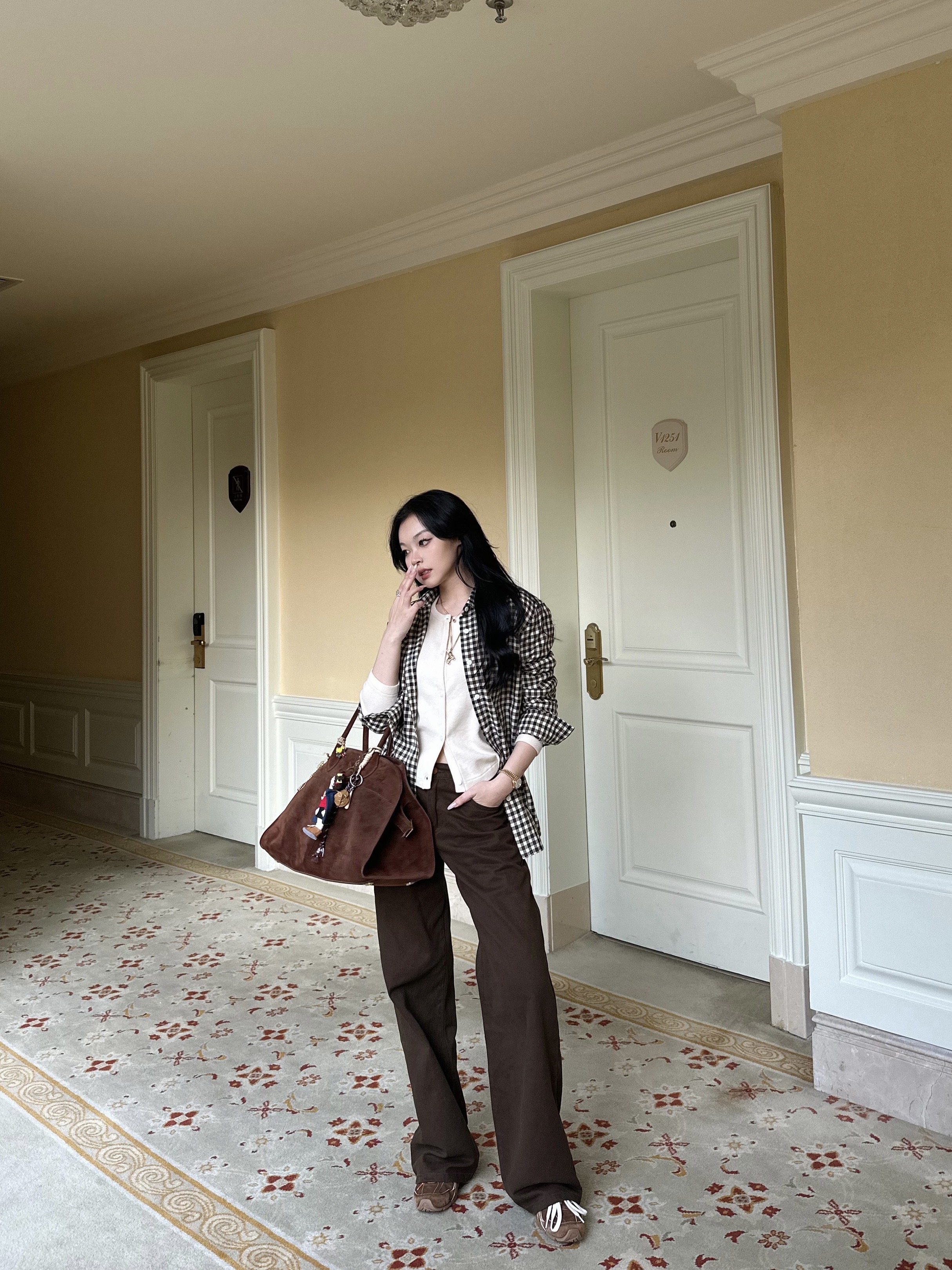 Baggy Work Pants for Women | 100% Cotton Straight-Leg Wide-Leg Trousers | Flattering Fit in Two Colors | Y2K Style Baggy Work Pants for Women | 100% Cotton Straight-Leg Wide-Leg Trousers | Flattering Fit in Two Colors | Y2K Style