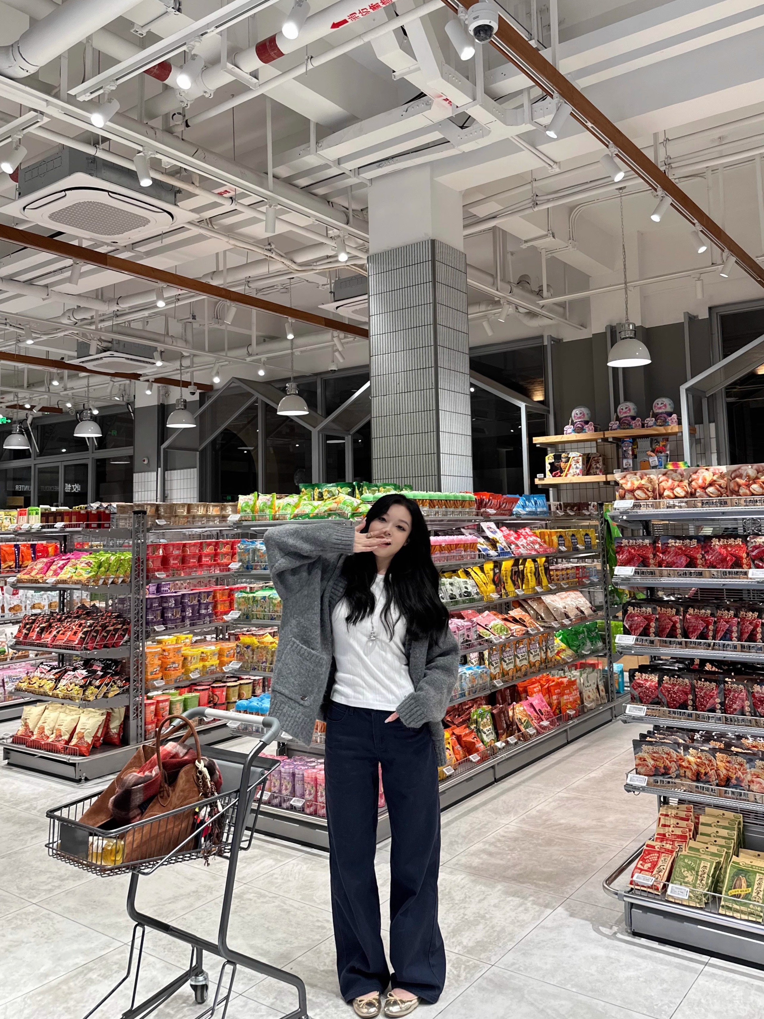 Baggy Work Pants for Women | 100% Cotton Straight-Leg Wide-Leg Trousers | Flattering Fit in Two Colors | Y2K Style Baggy Work Pants for Women | 100% Cotton Straight-Leg Wide-Leg Trousers | Flattering Fit in Two Colors | Y2K Style