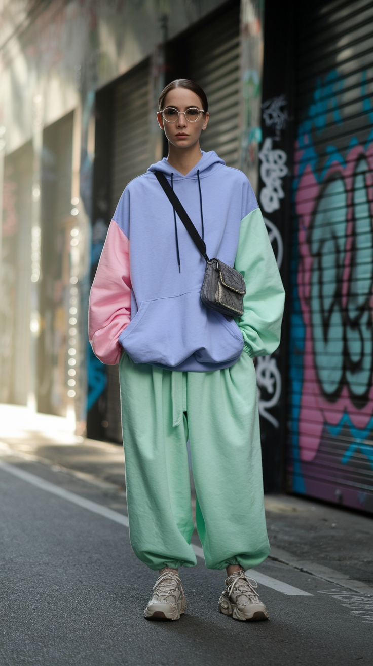Baggy Clothes Aesthetic: The Rise of Relaxed Fashion outfit idea