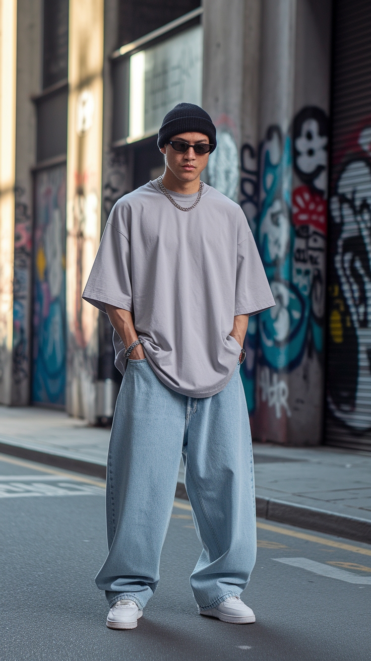 Baggy Clothes Men: Effortless Style for Every Occasion outfit idea