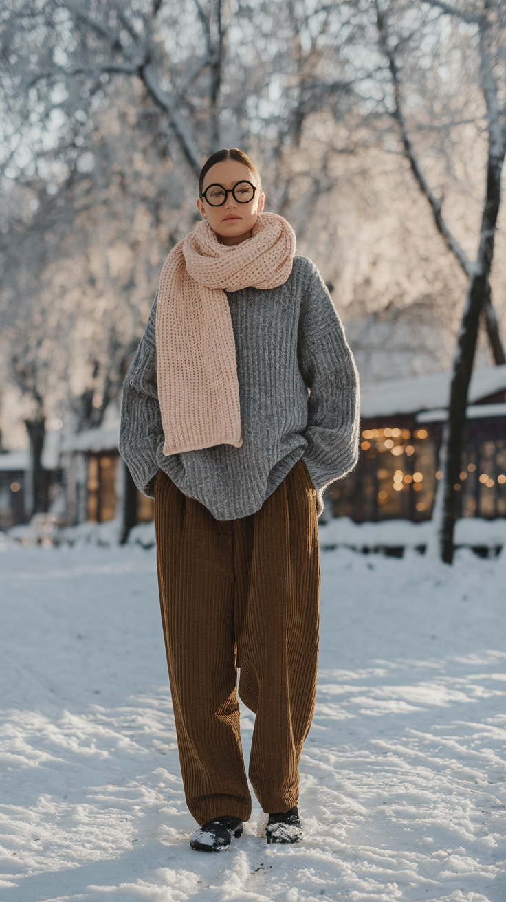 Baggy Clothes Outfit Winter: Cozy Layers for Chill Days outfit idea
