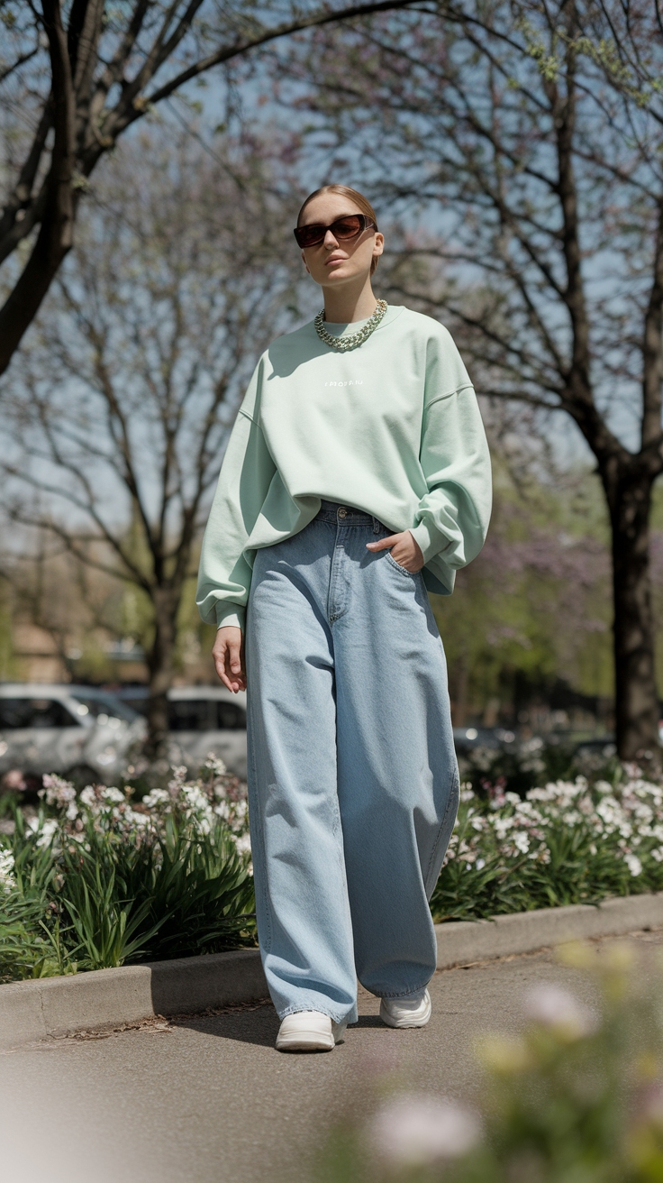 Baggy Jeans Outfit Spring: Transitioning Your Wardrobe outfit idea