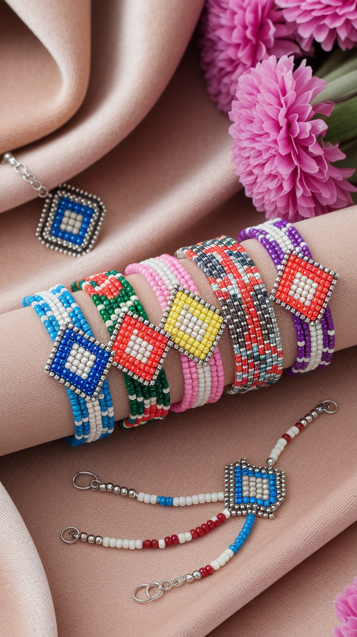 Beaded Matching Bracelets for Friends and Family outfit idea