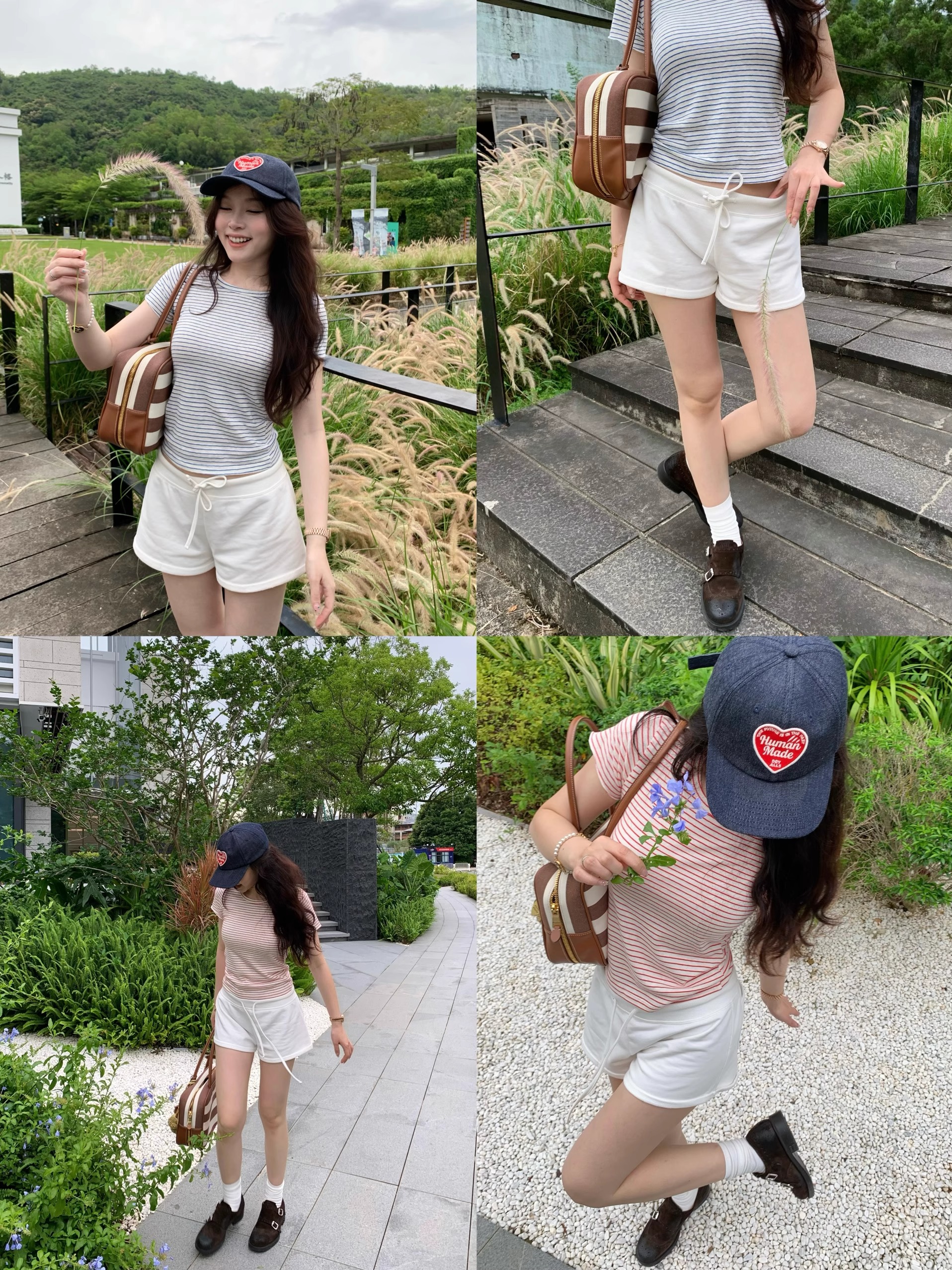 Black & White Little Pony Logo Cuffed Shorts - Lightweight Sports Shorts for Comfort and Style - Perfect for Casual Wear Black & White Little Pony Logo Cuffed Shorts - Lightweight Sports Shorts for Comfort and Style - Perfect for Casual Wear