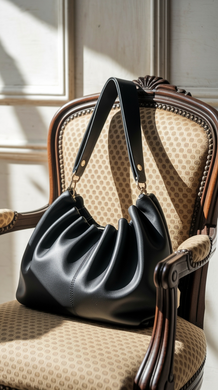 The Trendy Black Slouchy Bag for Every Occasion outfit idea