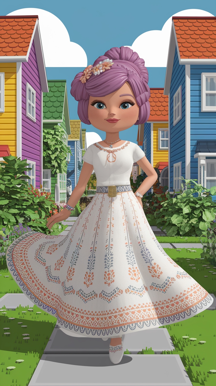 Bloxburg White Skirt Codes: Elegant Choices for Your Look outfit idea