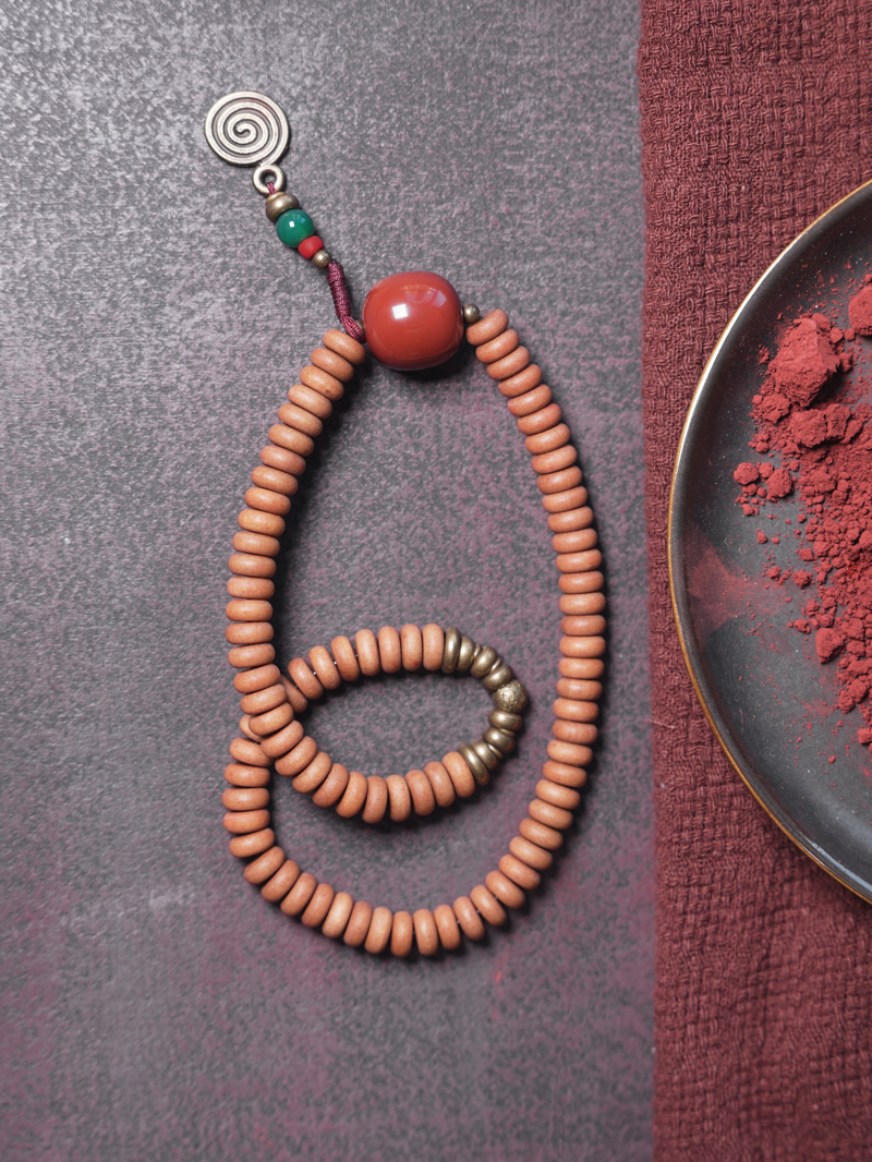 Bohemian Double Circle Sandalwood Bead Bracelet for Women & Men - Retro Ethnic Style Hand Accessory Bohemian Double Circle Sandalwood Bead Bracelet for Women & Men - Retro Ethnic Style Hand Accessory