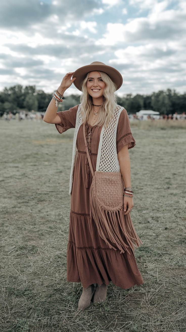 Boho Chic Festival Outfits for Free Spirits outfit idea