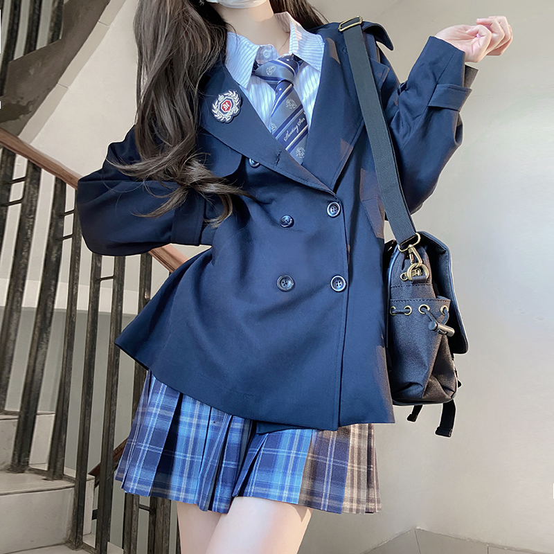 Brown Mid-Length Trench Coat for Women - 2025 Autumn JK Uniform Style for Petite Sizes Brown Mid-Length Trench Coat for Women - 2025 Autumn JK Uniform Style for Petite Sizes