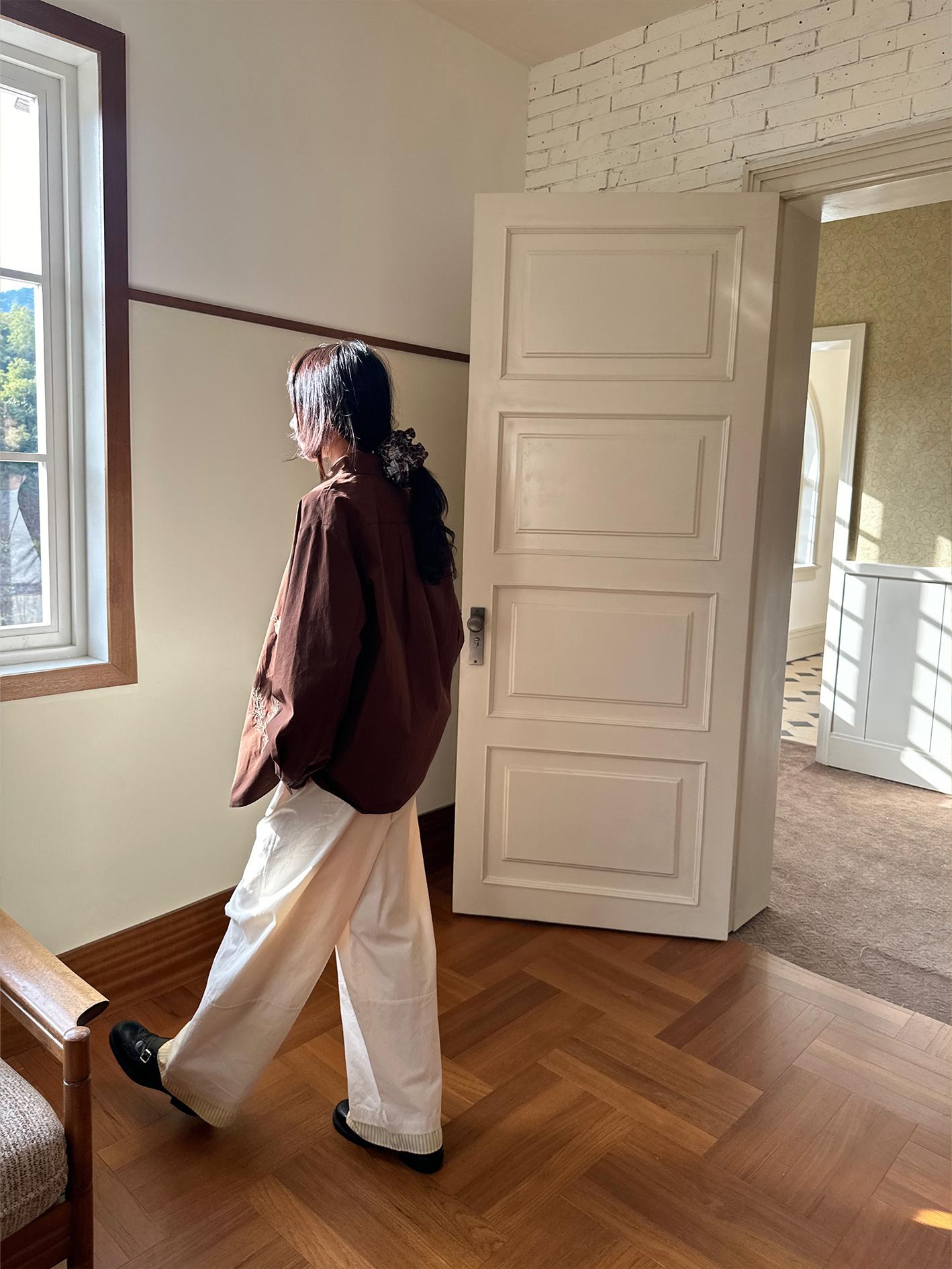 Bulin Magazine Tassel Spliced Casual Wide-Leg Pants - Versatile Loose Fit Trousers for Effortless Style Bulin Magazine Tassel Spliced Casual Wide-Leg Pants - Versatile Loose Fit Trousers for Effortless Style