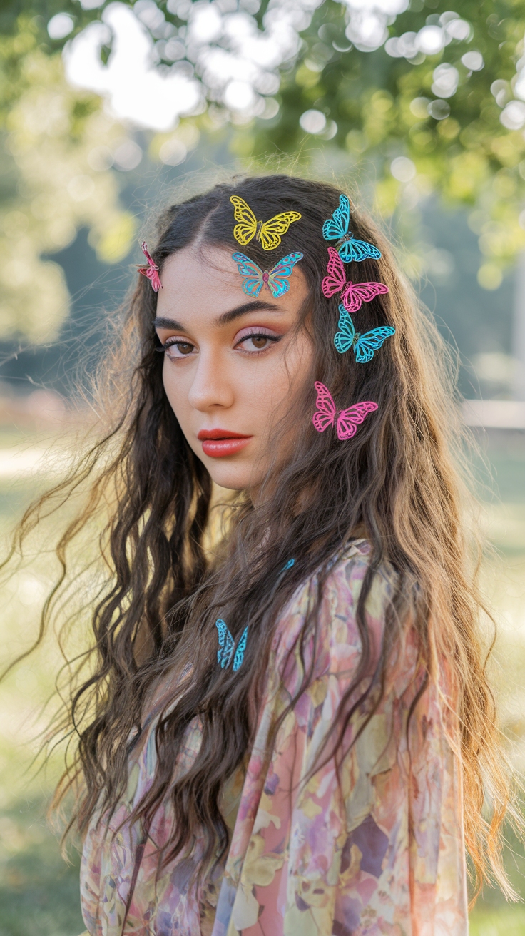 Exploring Butterfly Clips in Hair for Summer Looks outfit idea