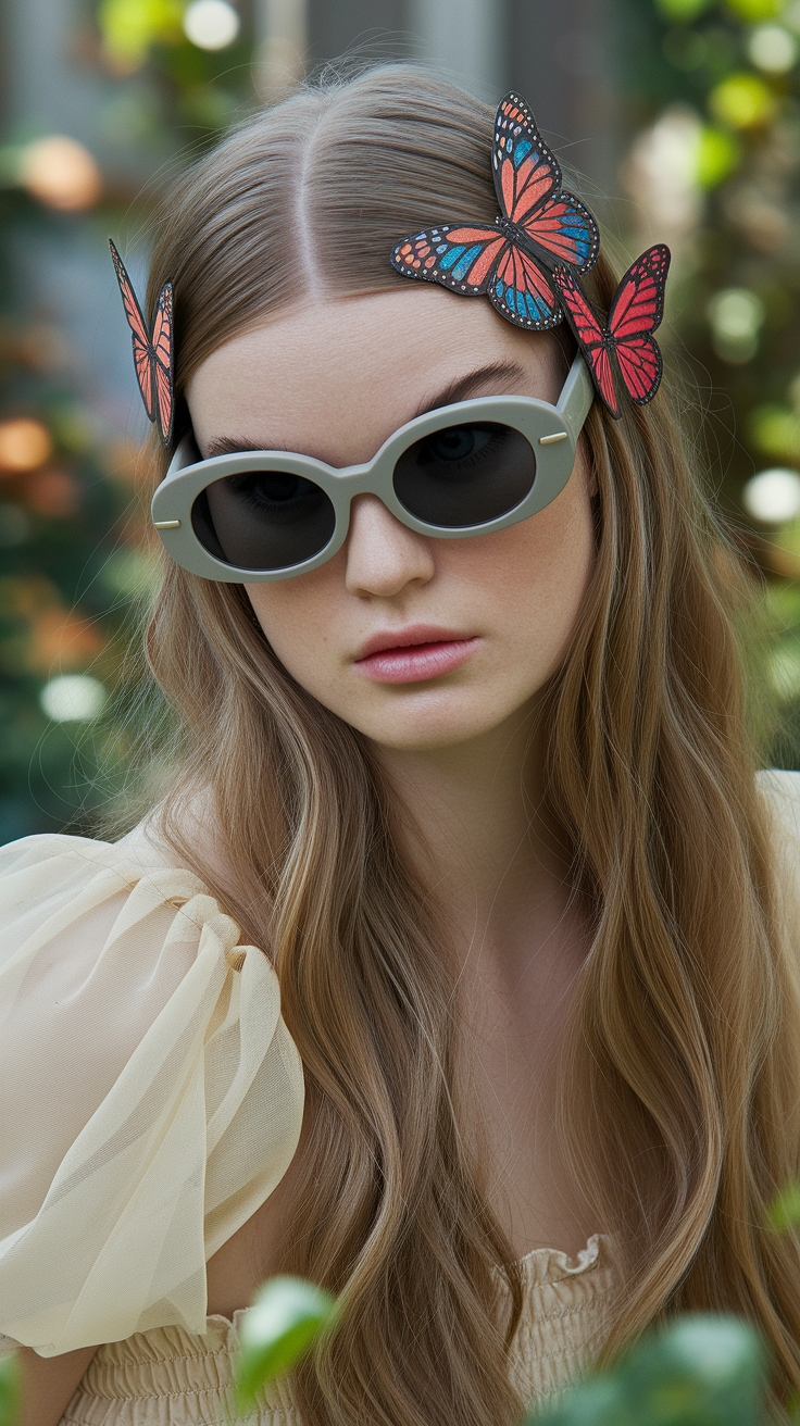Butterfly Hair Clips: A Must-Have Accessory outfit idea