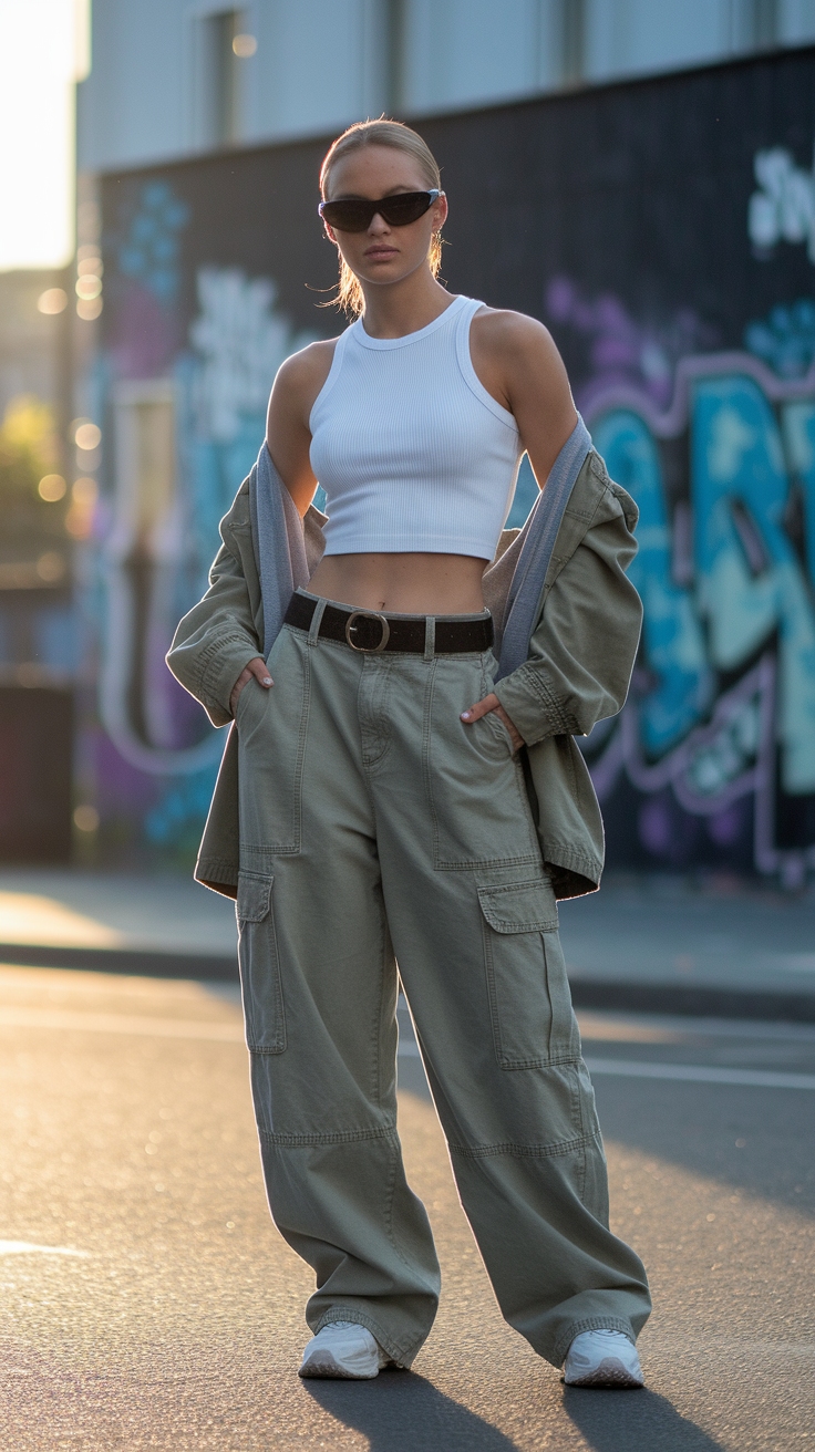 The Ultimate Cargo Baggy Pants Outfit Guide outfit idea