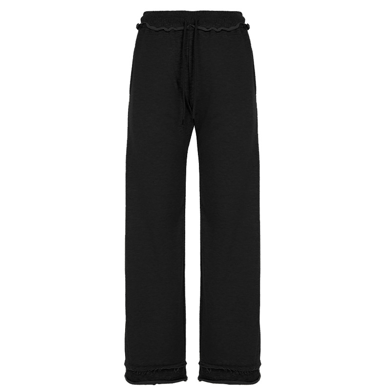 Casual American Style Letter Print Short Hoodie Jacket and High-Waisted Trendy Long Pants Set Casual American Style Letter Print Short Hoodie Jacket and High-Waisted Trendy Long Pants Set