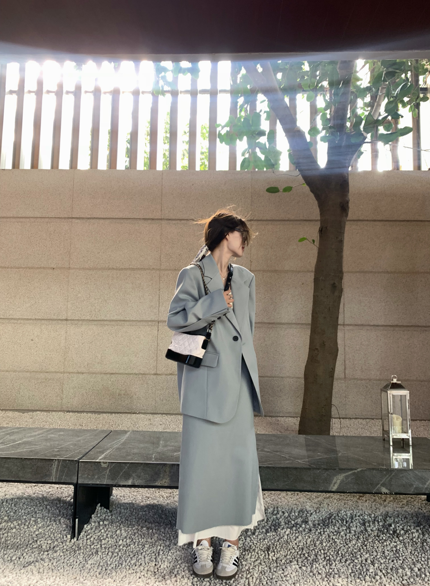 Casual Fashion Loose Suit Skirt Set for Women - Street Style Inspired, Trendy and Versatile Outfit for Everyday Wear Casual Fashion Loose Suit Skirt Set for Women - Street Style Inspired, Trendy and Versatile Outfit for Everyday Wear