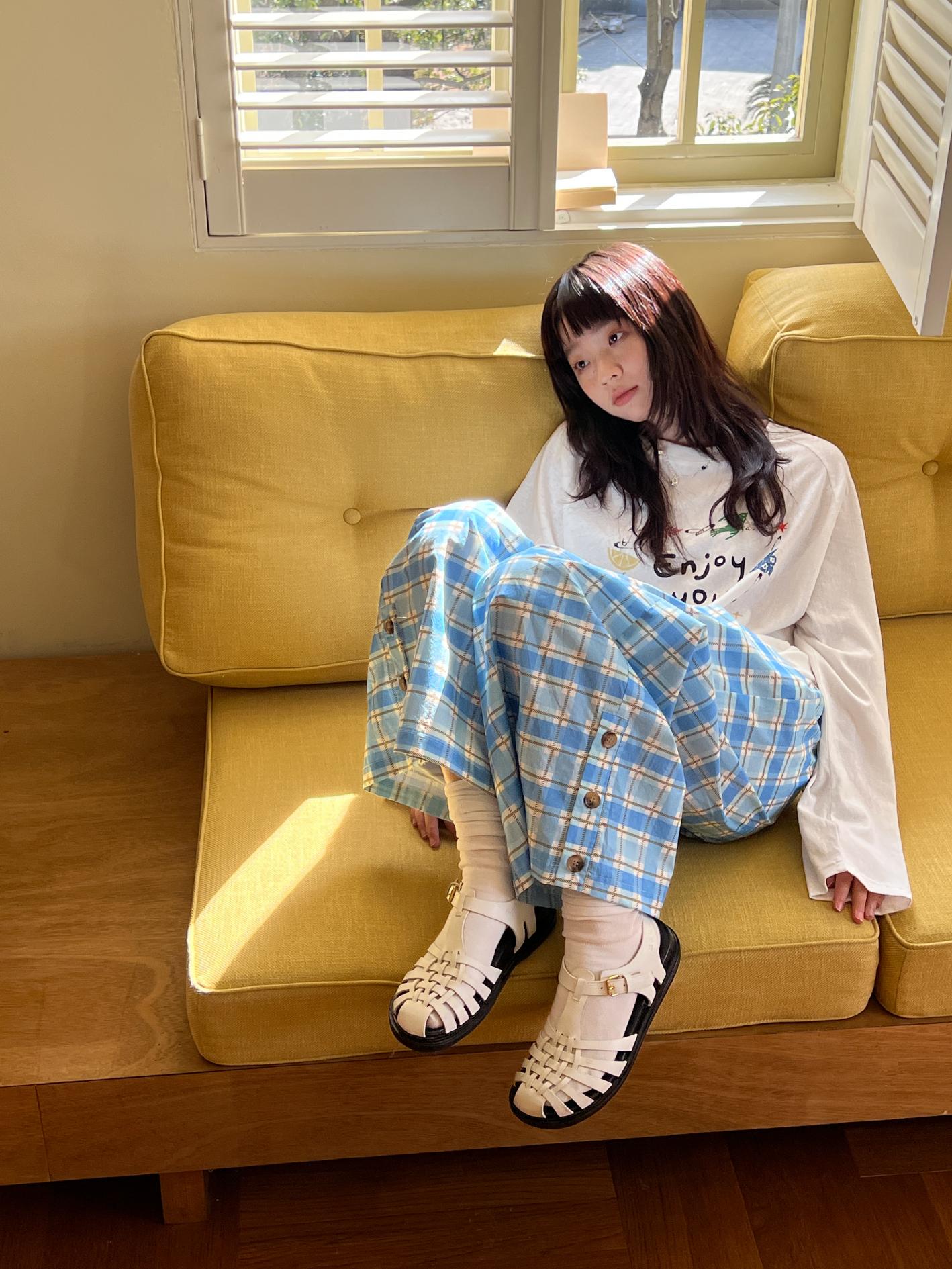 Casual Loose Checkered Wide-Leg Pants with Drawstring - Relaxed Fit, Perfect for Y2K and Everyday Style Casual Loose Checkered Wide-Leg Pants with Drawstring - Relaxed Fit, Perfect for Y2K and Everyday Style