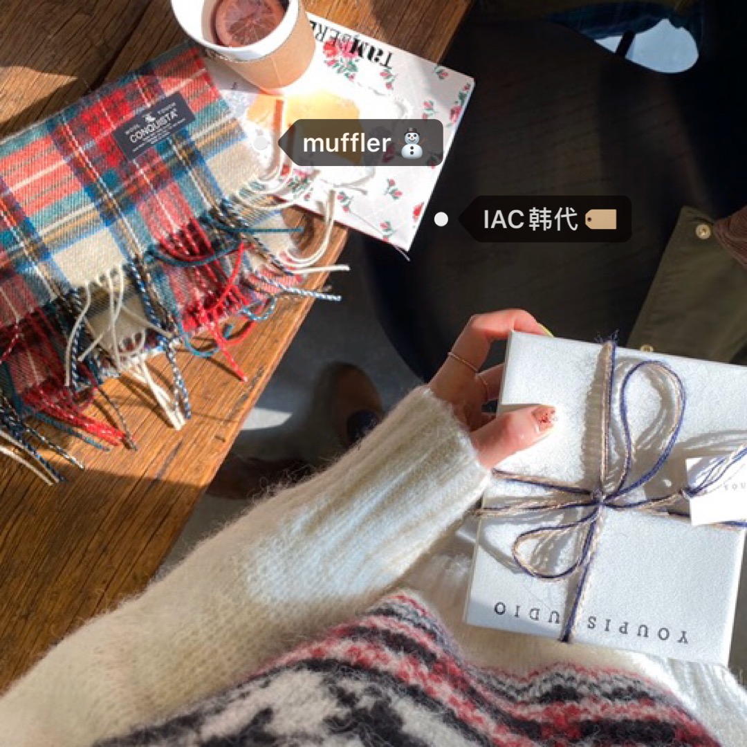 Casual Tie-Up Winter Plaid Scarf in Cute Colors - Korean Style Fashion Accessory for Cozy Outfits Casual Tie-Up Winter Plaid Scarf in Cute Colors - Korean Style Fashion Accessory for Cozy Outfits