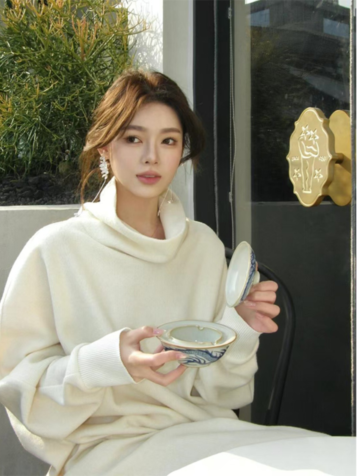 Casual Women's Pullover Sweater - Versatile Lazy Style for Effortless Fashion Casual Women's Pullover Sweater - Versatile Lazy Style for Effortless Fashion