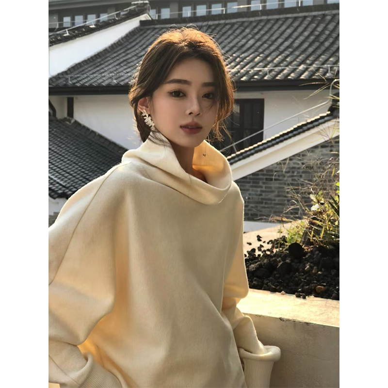 Casual Women's Pullover Sweater - Versatile Lazy Style for Effortless Fashion Casual Women's Pullover Sweater - Versatile Lazy Style for Effortless Fashion