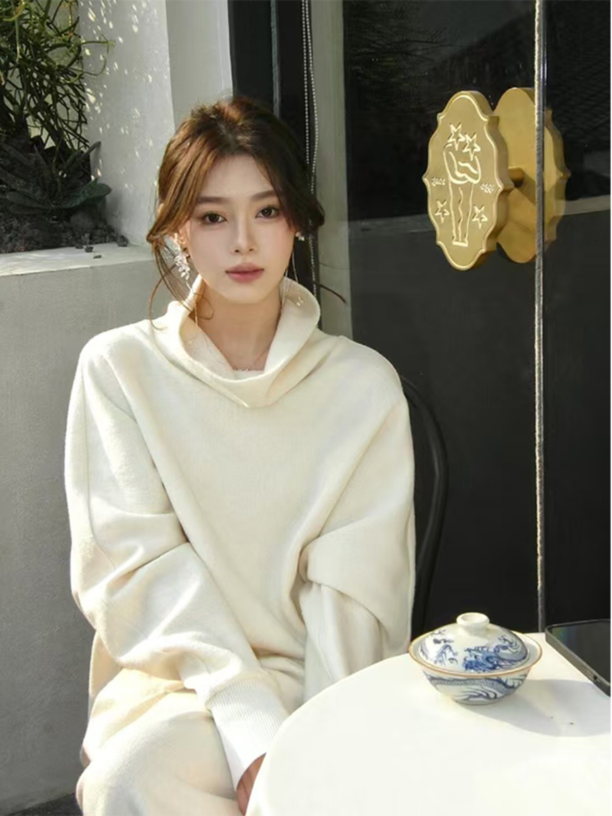 Casual Women's Pullover Sweater - Versatile Lazy Style for Effortless Fashion Casual Women's Pullover Sweater - Versatile Lazy Style for Effortless Fashion